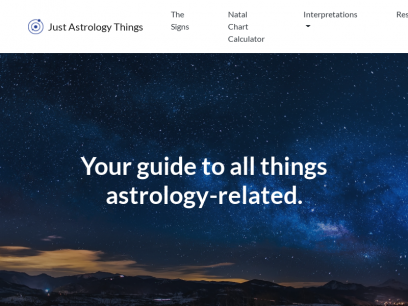 just astrology things just astrology things