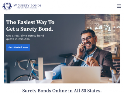 Surety Bonds in All 50 States | JW Surety Bonds