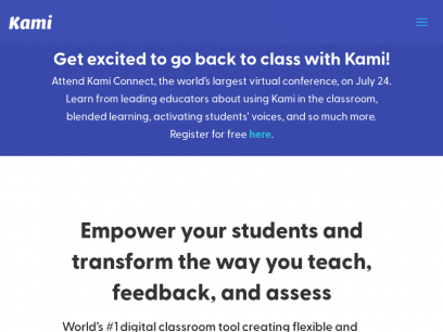 Kami - Your Digital Classroom Hero | Kami