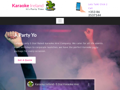 Sites like karaoke.ie &
        Alternatives