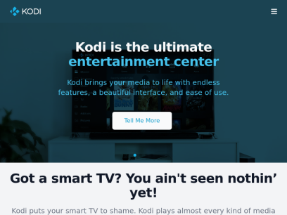 Kodi | Open Source Home Theater Software