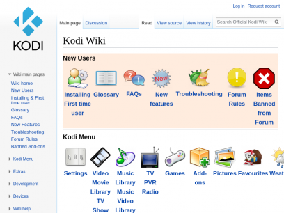 Official Kodi Wiki