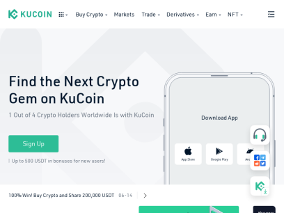 KuCoin | Cryptocurrency Exchange | Buy &amp; Sell Bitcoin, Ethereum, and more