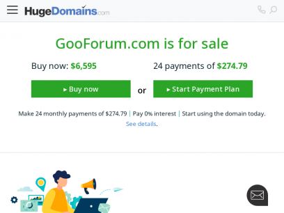 GooForum.com is for sale | HugeDomains