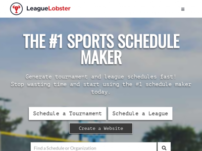 League &amp; Tournament Schedule Generator | LeagueLobster