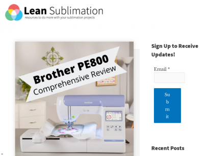 Lean Sublimation - Resources to do more with your sublimation projects