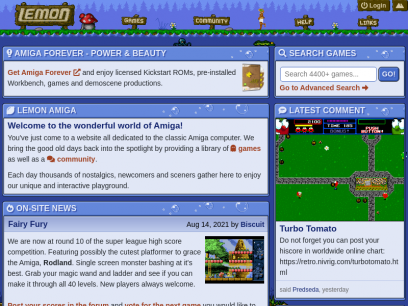 Lemon Amiga - Games, Download, Emulator, Cheats &amp; Forum