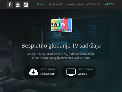 LiveTV Kodi Serbia