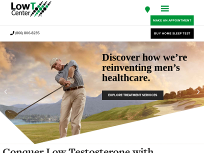 Low T Center - Men&#039;s Health - Testosterone Replacement Therapy