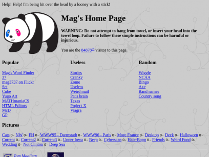 Mag's Home Page