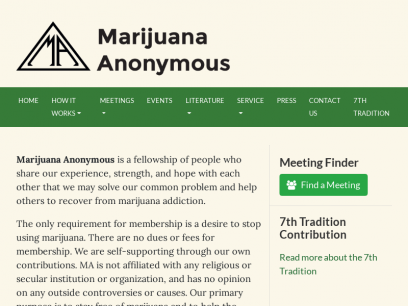 Marijuana Anonymous