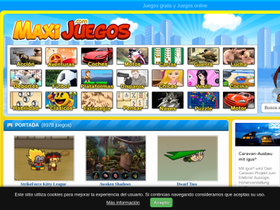 MaxiJuegos.com - Juegos Gratis y Juegos Online