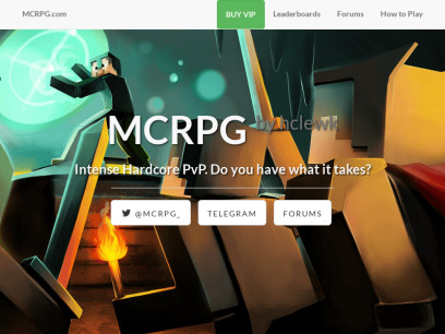 Minecraft PVP Server | MCRPG.com