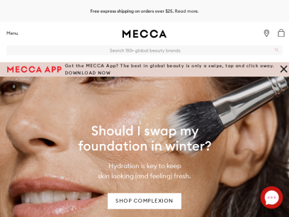 
  MECCA | Discover the Best Makeup, Skincare, Hair &amp; Beauty Products
