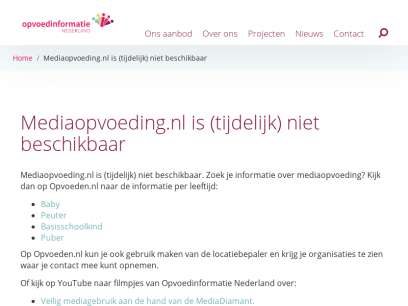 Sites like mediaopvoeding.nl &
        Alternatives