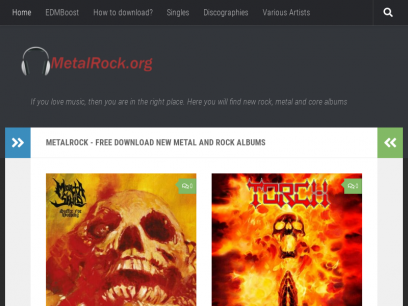MetalRock - Free Download New Metal and Rock Albums