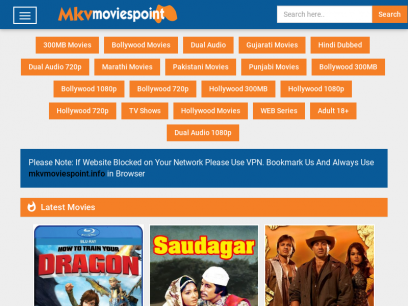 37 Similar Sites Like Mkvmoviespoint Guru Alternatives