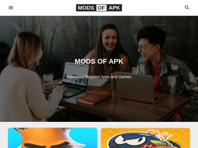 Mods Of Apk - Download Modded Apps And Games