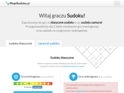 Gra Sudoku Online - najlepsza gra logiczna