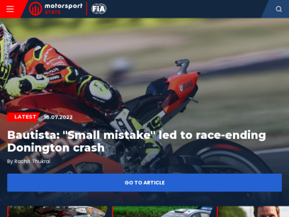 Motorsport Stats - Statistics, Results, Standings and More