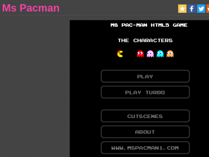 MS PACMAN | PLAY MS PAC MAN | FREE MISS PACMAN