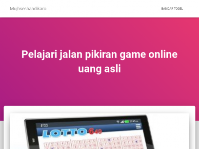 Mujhseshaadikaro - Pelajari jalan pikiran game online uang asli