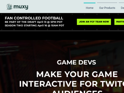 Muxy for Twitch Extensions | Muxy, Inc.