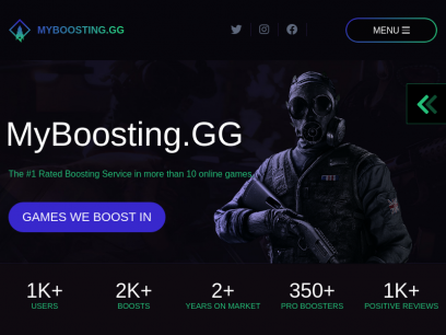 MyBoosting.GG - The #1 Rated Boosting Website in Multiple Games
