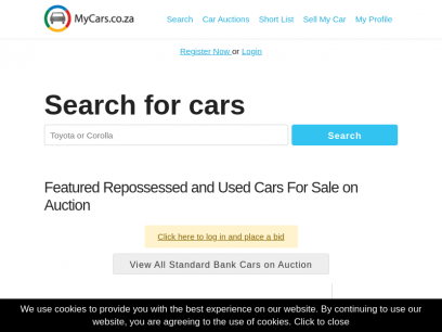 MyCars - Bank Repossessed Vehicles | Bank Repossessed Cars | Buy Used Cars for Sale | Sell Used Cars