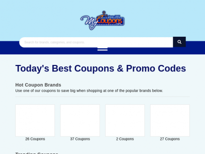 Coupons, Promo Codes, Gift Card Deals &amp; Discounts | MyCoupons