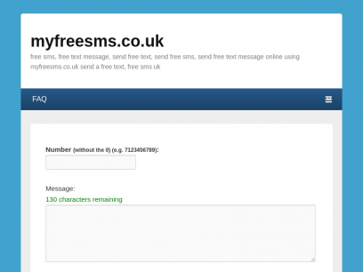 myfreesms.co.uk free sms, free text message, send free text, send free sms, send free text message online using myfreesms.co.uk send a free text, free sms uk