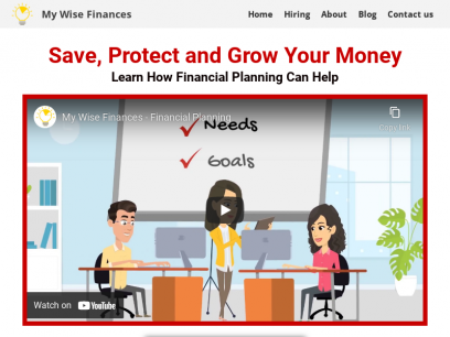FREE Personal Financial Planning at My Wise Finances!