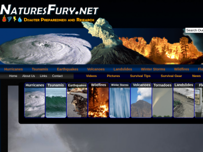 Nature's Fury - Natural Disasters - Weather Maps - Emergency Preparedness
