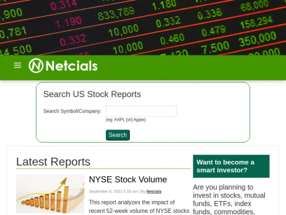 Netcials &#8211; Finance News &amp; Investment Guides