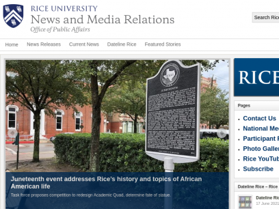 Rice University News &amp; Media
