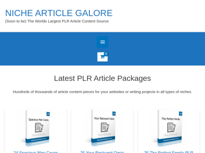 PLR Articles - Best Quality PLR Content - Free PLR Reports