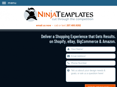 NinjaTemplates | eCommerce Solutions &amp; Design Services