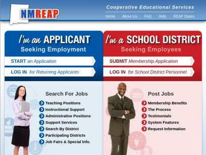 New Mexico Teaching Jobs - Where New Mexico School Teachers &amp; Administrators Find Jobs - NMREAP