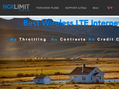 $90 Unlimited Fast Wireless 4G LTE Internet Rural | NoLimitData