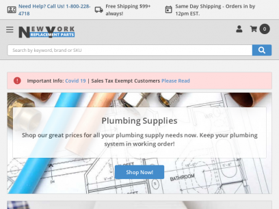 Plumbing Supplies - Heating Supplies - NYRPCorp.com