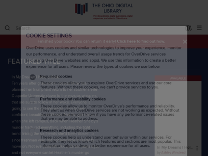 The Ohio Digital Library - OverDrive