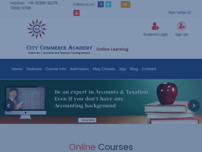 Online Accounting Training | City Commerce Academy