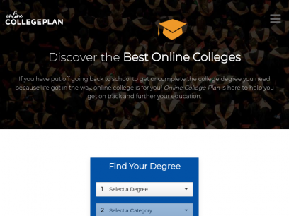 Online College Plan - Best Online Colleges