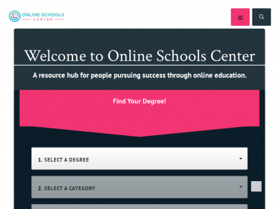 Online Schools Center - Your guide to an online education