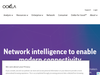 Ookla | The World Standard in Internet Metrics