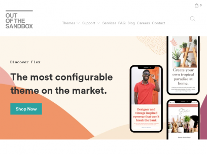 
      Shopify Themes from Out of the Sandbox