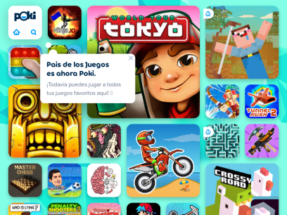 Juegos Gratis en Pais de Los Juegos / Poki - Vamos a jugar - www.paisdelosjuegos.es