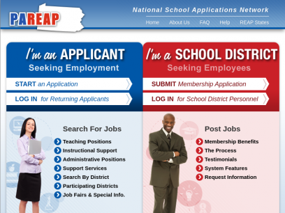 Pennsylvania Teaching Jobs - Where Pennsylvania School Teachers &amp; Administrators Find Jobs - PAREAP