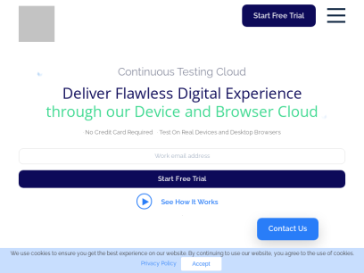 Mobile App Testing, Continuous Testing Cloud, Mobile Testing Tools | pCloudy