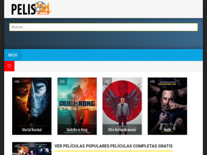 🥇 Pelis24 【ORIGINAL】  | Ver Peliculas Online Gratis HD Completas